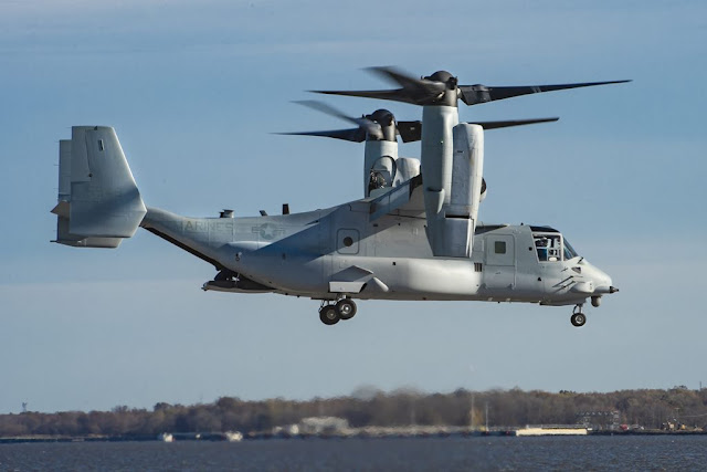 Marine Corps receive first modified osprey