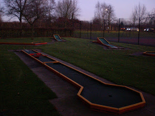 Crazy Golf at Florence Park in Cowley, Oxford