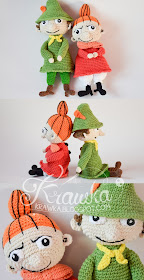 Krawka: Crochet pattern for Snufkin and Little my doll moomin inspired characters: https://www.etsy.com/listing/480012354/crochet-pattern-no-1639-snufkin-doll?ref=listing-shop-header-0 