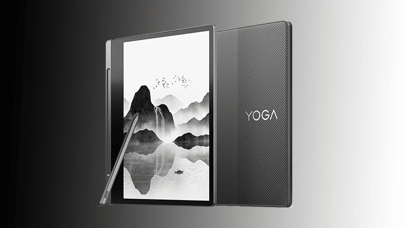 Lenovo releases Yoga Paper, a tablet with e-ink display for reading