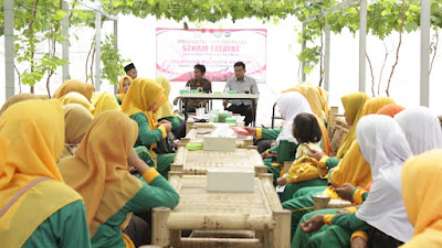 Tingkatkan Minat di Dunia Bisnis, PAC GP Ansor Pituruh Gelar Pelatihan Wirausaha Bersama Kader Fatayat