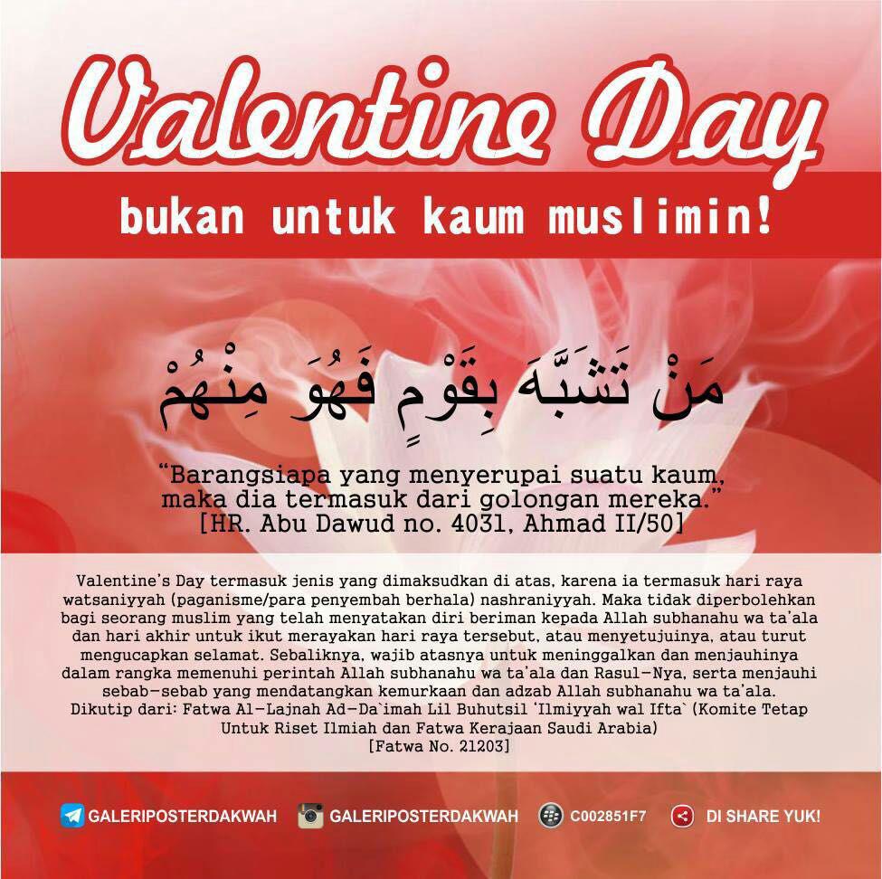 Hukum Valentine Day Dalam Tinjauan Syariat Islam