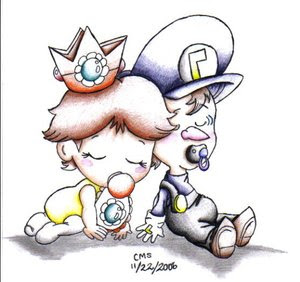 and Walugi as babies.