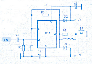 high power amplifier schematic