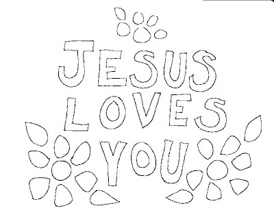 Download God Loves Me Coloring Pages Free - Colorings.net