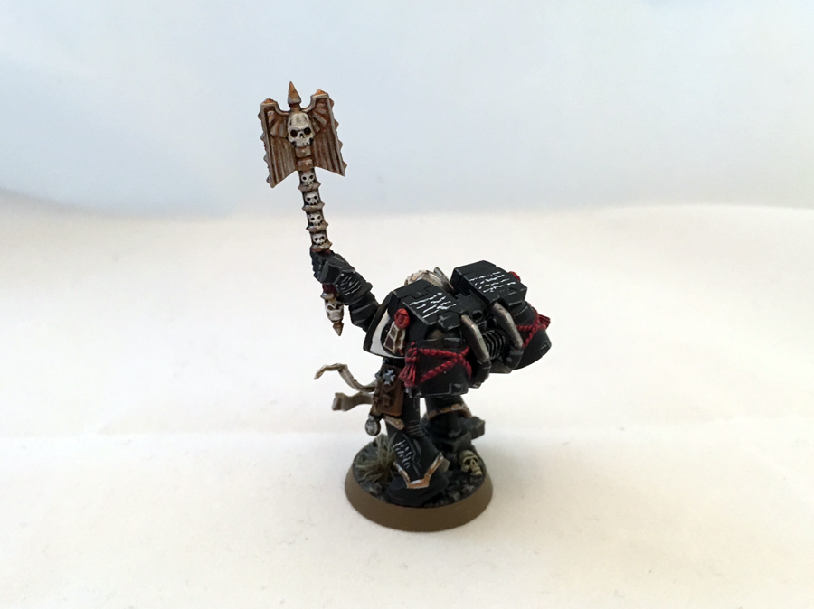 black templars chaplain with jump pack