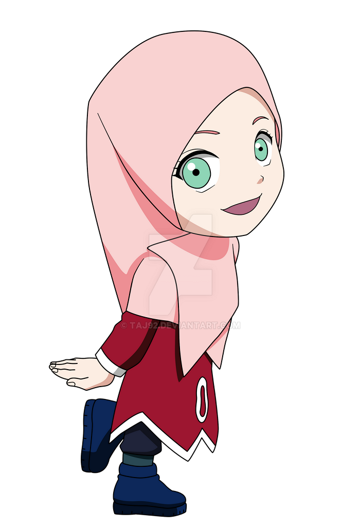 14 Gambar  Kartun  Muslimah Cute 