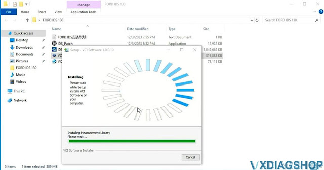 VXDIAG Ford IDS V130 Software Installation 6