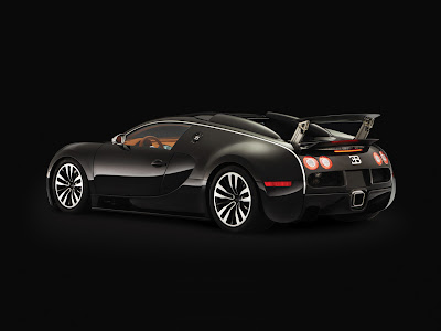 Bugatti EB 16.4 Veyron Sang Noir 2008 - Rear Side