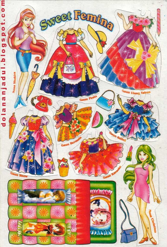 Mbah Bepe Paper Doll Indonesia