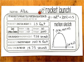 Projectile Motion warm up template