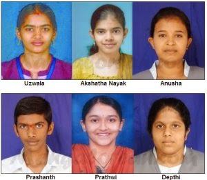 PU Board Toppers of 2014 results of Kundapura