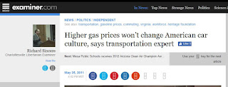 gas prices transportation Alan Pisarski