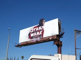 Star Wars Last Jedi movie billboard