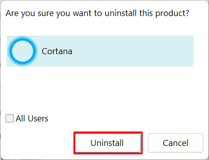 confirm-uninstall-cortana