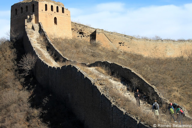 Steep Sections of the Great Wall of China