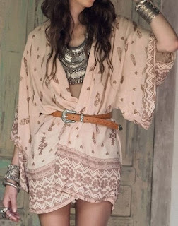 Tribal Printed Fancy Collarless Cardigan 