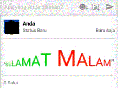 Cara Membuat Status BBM Android Besar Kecil dan Berwarna