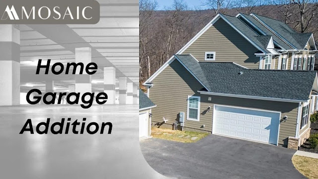 Home Garage Addition - Mosaic Desing Build