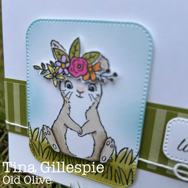 scissorspapercard, Colour Creations, Stampin' Up! Easter Bunny, Nested Essentials Dies, Stampin' Blends