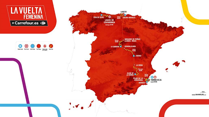 Se presentó el recorrido de la Vuelta a España femenina by Carrefour.es