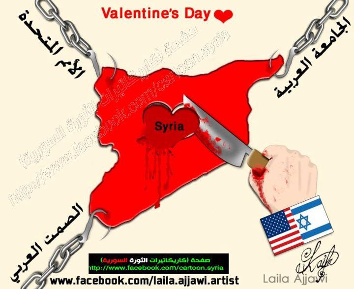 Zhuliana Bte Ambok Dalek: Valentine Day's Dan Revolusi Syria