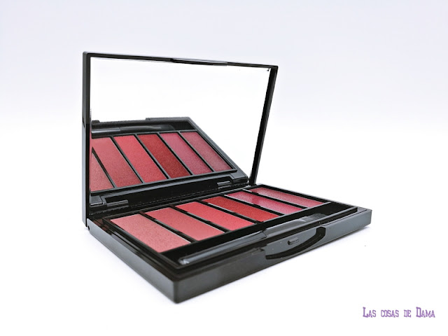 My Best Lips Palette Deborah Milano Atomic Red Mat lipstick makeup maquillaje beauty