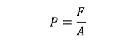 Pressure on the sample equation