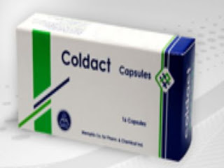 Coldact دواء كولداكت,الخصائص الدوائية دواء كولداكت,دواعي الإستعمال دواء كولداكت,الجرعة والإدارة دواء كولداكت,آثار جانبية دواء كولداكت,تفاعل الأدوية دواء كولداكت,الحمل والرضاعة  دواء كولداكت,فارما كيوت دليل الأدوية المصري