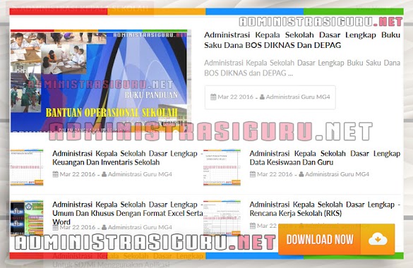 Administrasi Kepala Sekolah - Keuangan, Data Guru Dan Siswa, Rks Lengkap