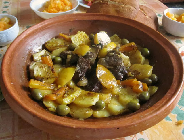 Moroccan Meat and Potato Tagine