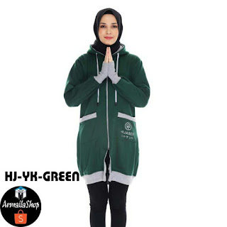 HIJACKET YUKATA COLLECTION GREEN BROWN BLACK GREY ORIGINAL PREMIUM HIJABER HIJACKET