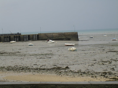 Marea baja en Cancale