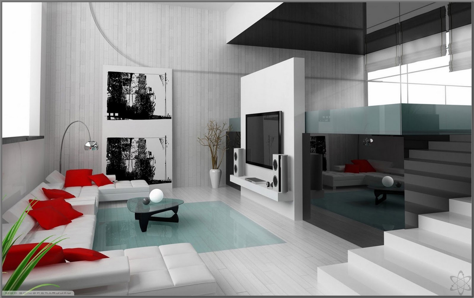 100 Gambar Desain Interior Rumah Minimalis Modern Sisi Rumah