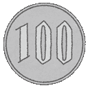 100yen