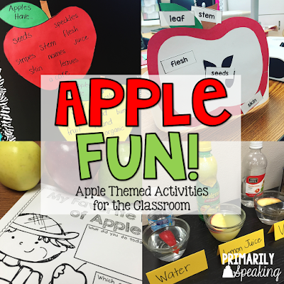 Apple Activities for the Classroom