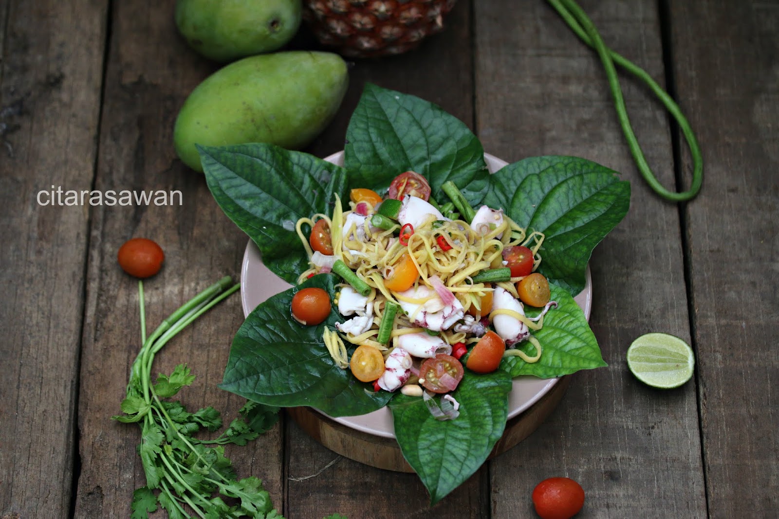 Salad Sotong / Kerabu Sotong Thai ~ Resepi Terbaik