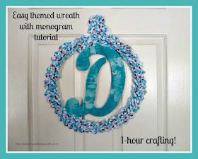 Easy themed wreath