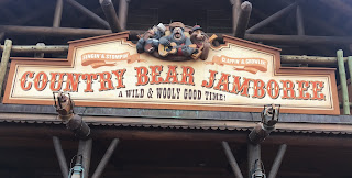 Country Bear Jamboree Entrance Sign Magic Kingdom