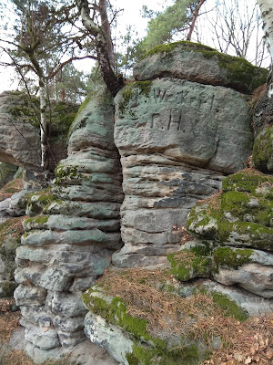 Panieńskie skały w Lwówku Śląskim