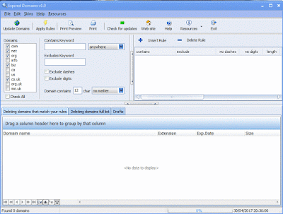 Expired Domains Finder