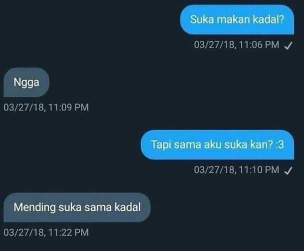 10 Chat Lucu 'Cuma Dicuekin' Ini Ngenesnya Bikin Makjleb