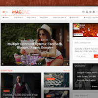 MagOne - template para Blog e Portal de Notícias no Blogger