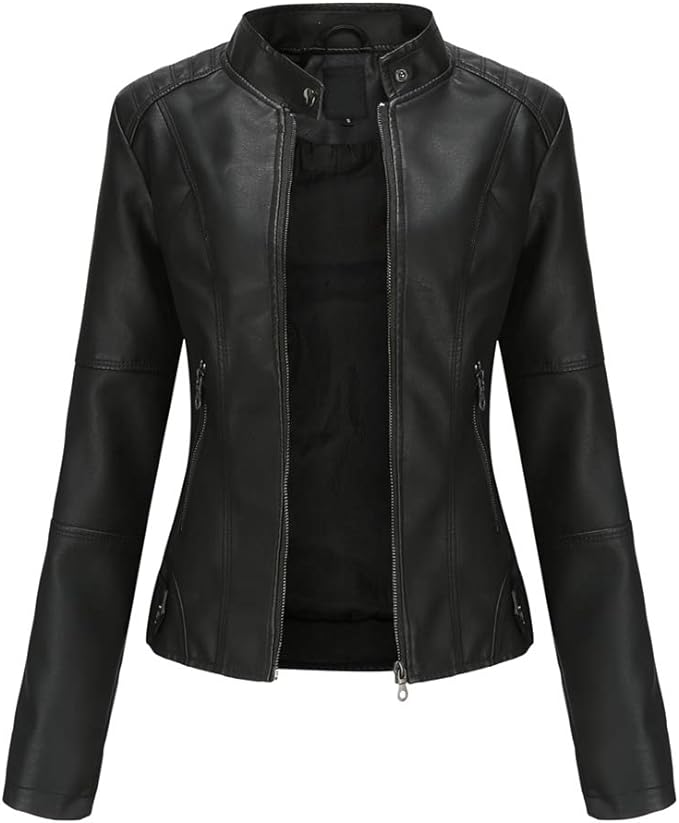 Leather Classic Bomber Jacket