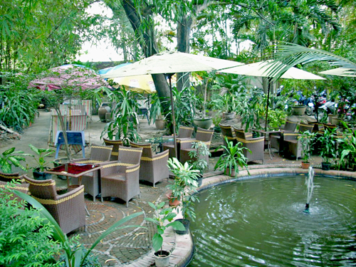 Cafe Thủy Trúc - Những quán cafe sân vườn đẹp tại Sài Gòn