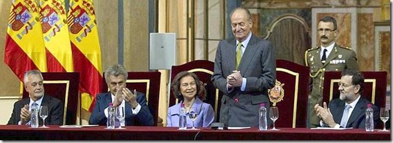 EL REY JUAN CARLOS CONMEMORANDO LA PEPA CONST 1812