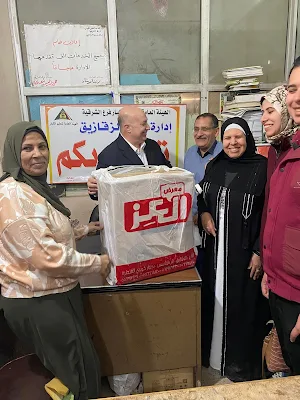 زيارة تفقدية وتكريم مُميّز في إداره تعليم الكبار بغرب الزقازيق في الشرقية