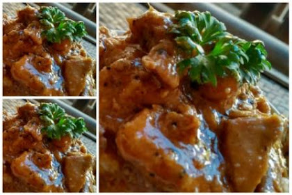 Resep Ayam Lada Hitam Spesial