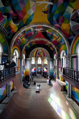 Green Pear Diaries, arte, Kaos Temple, Okuda San Miguel, La Iglesia del Skate, Llanera, Asturias