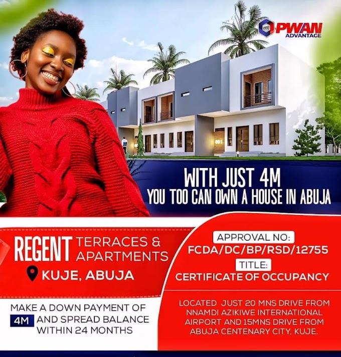 Affordable Homeownership near Abuja Airport: Your Gateway to Regent Terraces & Apartments